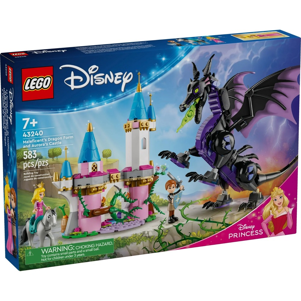 Lego Disney Princess Maleficent's Dragon Form & Aurora's Castle (583 pcs) 43240 - Picture 2 of 9